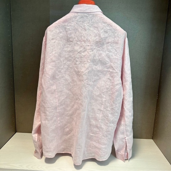 Orlebar Brown Morton Linen Shirt - Picture 3 of 7